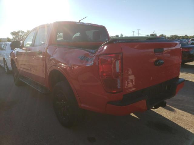 1FTER4FH8MLD55986 - 2021 FORD RANGER XL RED photo 3