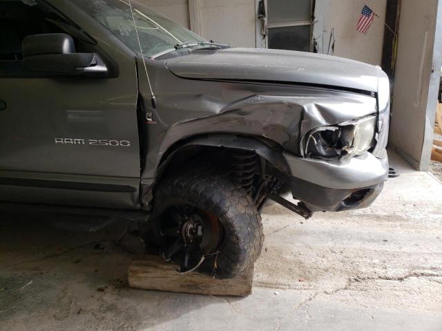 3D7KS28C05G863726 - 2005 DODGE RAM 2500 S ნაცრისფერი ფოტო 9