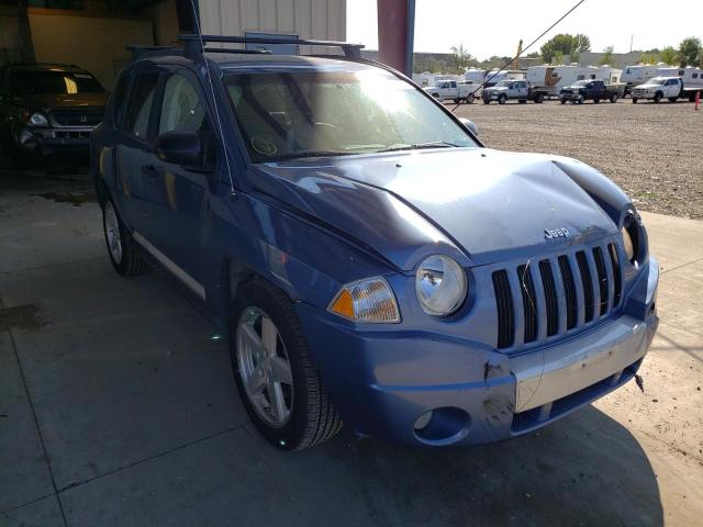 1J8FF57W07D123180 - 2007 JEEP COMPASS LI BLUE photo 1