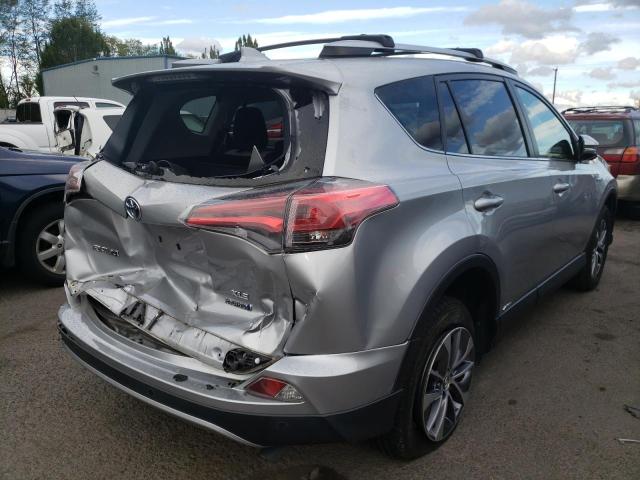 JTMRJREV6HD072273 - 2017 TOYOTA RAV4 HV LE SILVER photo 4