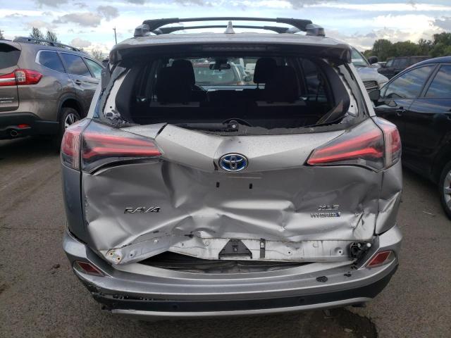 JTMRJREV6HD072273 - 2017 TOYOTA RAV4 HV LE SILVER photo 9