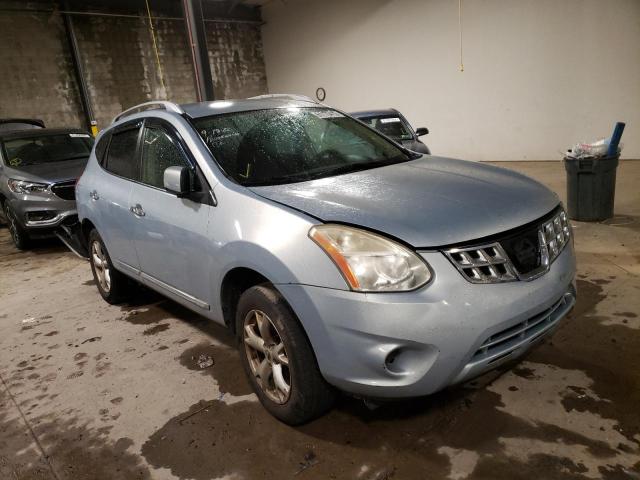 JN8AS5MV1BW294787 - 2011 NISSAN ROGUE BLUE photo 1