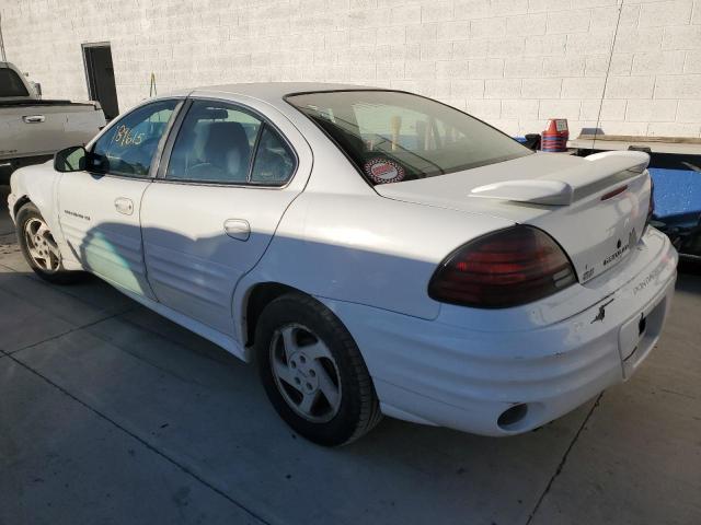 1G2NF52EXYC526628 - 2000 PONTIAC GRAND AM S WHITE photo 3