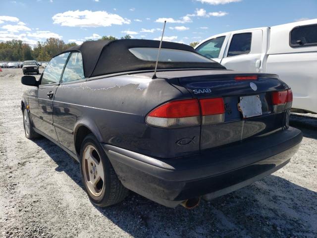 YS3DD78N9X7001558 - 1999 SAAB 9-3 S BLACK photo 3