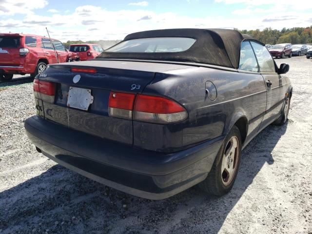 YS3DD78N9X7001558 - 1999 SAAB 9-3 S BLACK photo 4