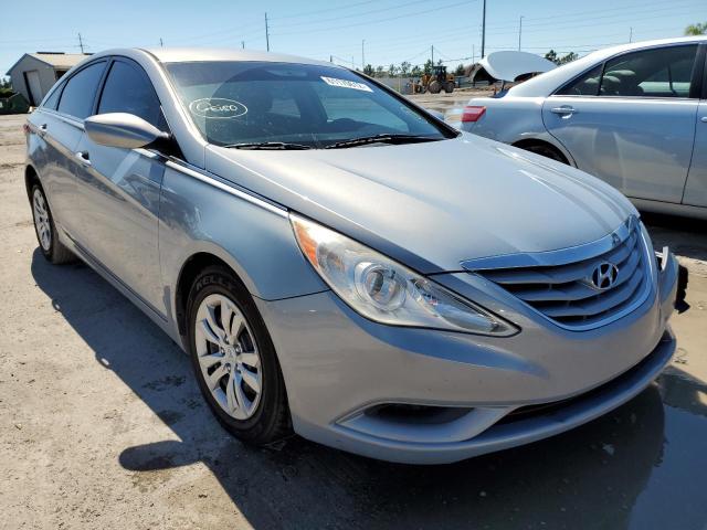 5NPEB4AC9CH313846 - 2012 HYUNDAI SONATA GLS BLUE photo 1