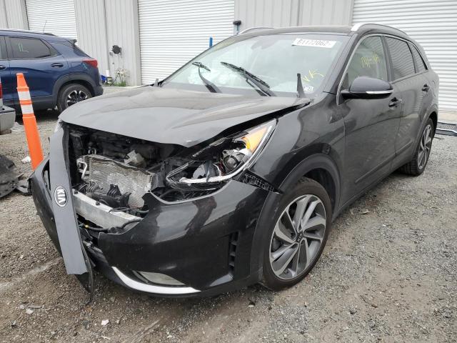 KNDCE3LC2J5175439 - 2018 KIA NIRO TOURI BLACK photo 2