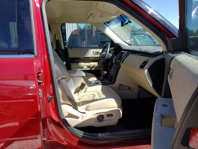 2FMGK5C87JBA02461 - 2018 FORD FLEX SEL 勃艮第红 照片 5