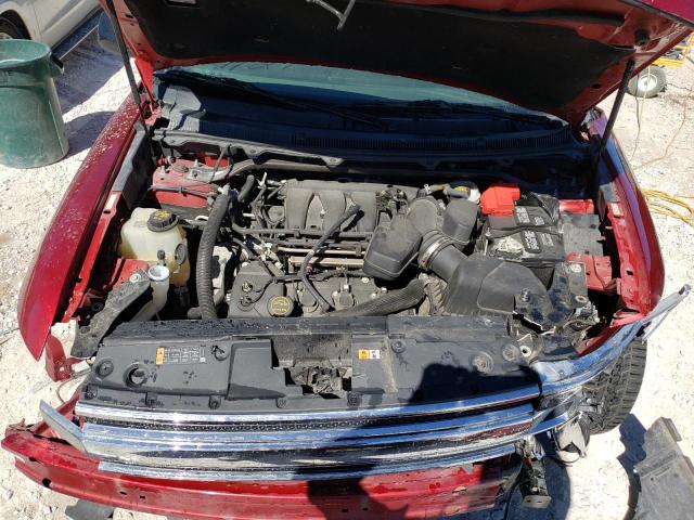 2FMGK5C87JBA02461 - 2018 FORD FLEX SEL 勃艮第红 照片 7