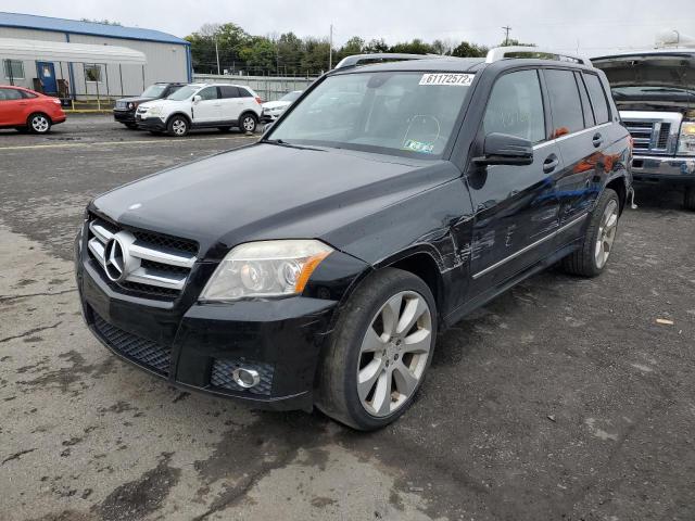 WDCGG8HB8BF562866 - 2011 MERCEDES-BENZ GLK 350 4M BLACK photo 2