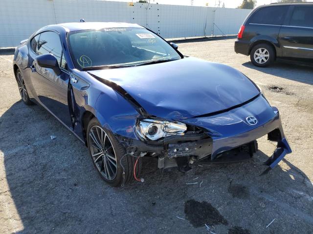 JF1ZNAA19F8708754 - 2015 TOYOTA SCION FR-S BLUE photo 1