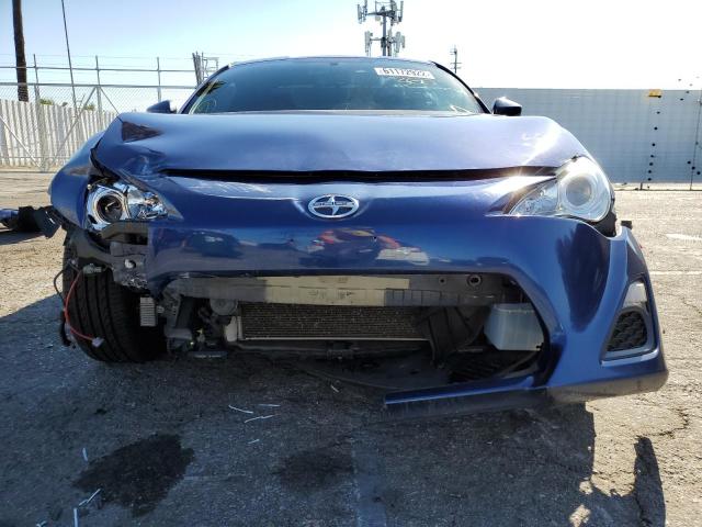 JF1ZNAA19F8708754 - 2015 TOYOTA SCION FR-S BLUE photo 9