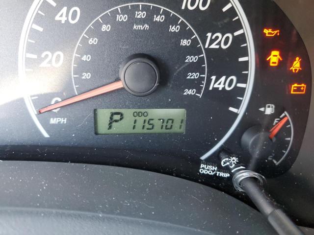 2T1BU40E29C185607 - 2009 TOYOTA COROLLA BASE  photo 8