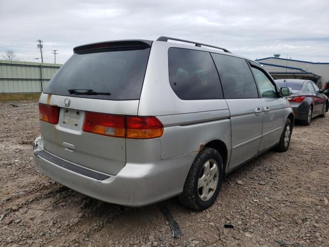 5FNRL18054B134504 - 2004 HONDA ODYSSEY EX BLUE photo 4