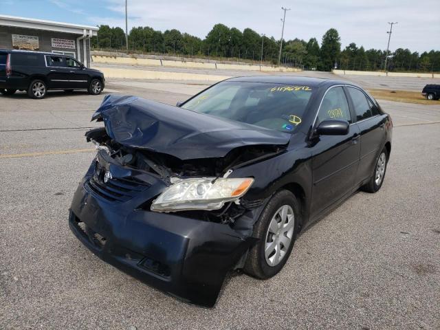 4T1BE46K69U405260 - 2009 TOYOTA CAMRY BASE BLACK photo 2