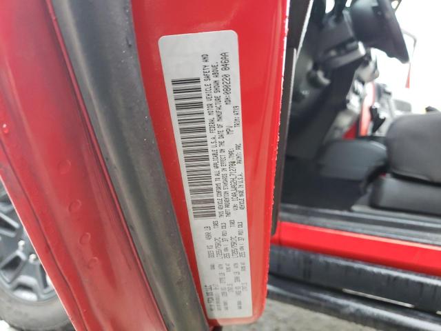 1C4AJWAG2HL712780 - 2017 JEEP WRANGLER S 红色 照片 10