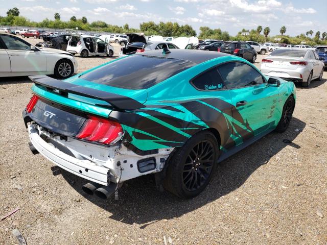 1FA6P8CF5L5146296 - 2020 FORD MUSTANG GT TWO TONE photo 4