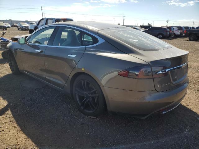 5YJSA1E25FF114270 - 2015 TESLA MODEL S Մոխրագույն լուսանկար 3