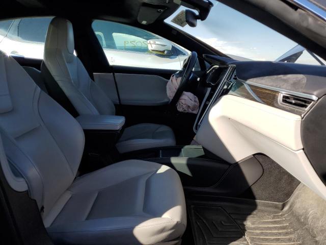 5YJSA1E25FF114270 - 2015 TESLA MODEL S Մոխրագույն լուսանկար 5