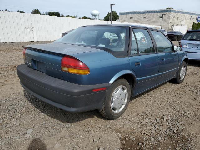 1G8ZH5491NZ200937 - 1992 SATURN SL1 GREEN photo 4