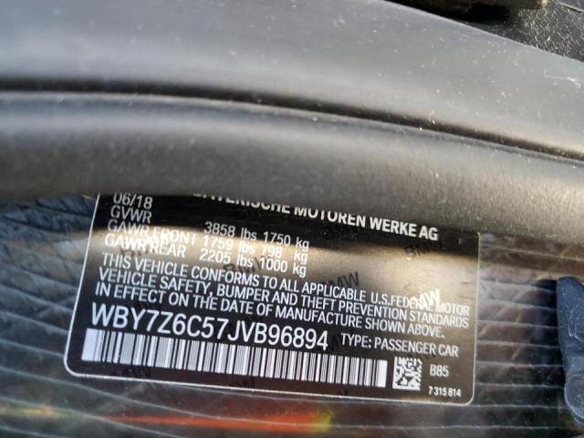 WBY7Z6C57JVB96894 - 2018 BMW I3 S BEV TWO TONE photo 10