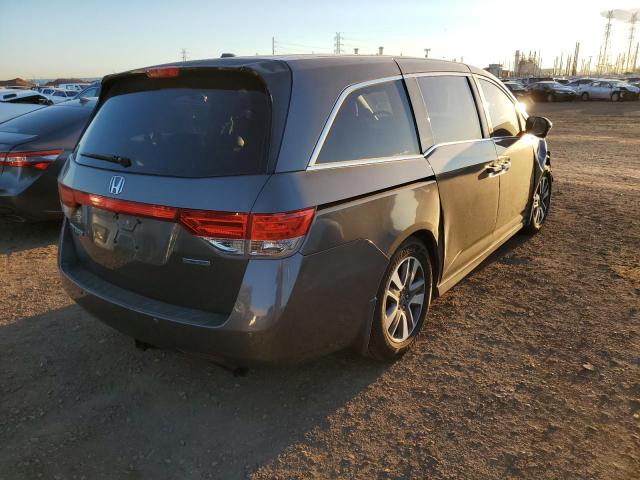 5FNRL5H99EB127319 - 2014 HONDA ODYSSEY TO GRAY photo 4