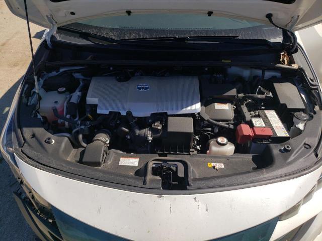 JTDKARFP9J3079358 - 2018 TOYOTA PRIUS PRIM Weiß Foto 7