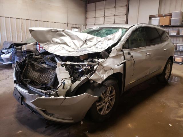 5GAERBKW5KJ188263 - 2019 BUICK ENCLAVE ES 银色 照片 2