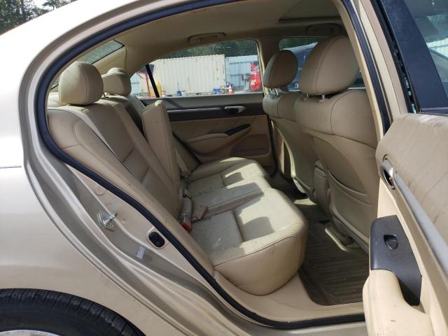 1HGFA16938L051538 - 2008 HONDA CIVIC EXL Qızıl foto 6