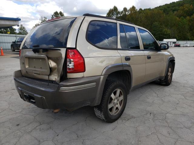 4NUDS13S372702542 - 2007 ISUZU ASCENDER S ოქროსფერი ფოტო 4