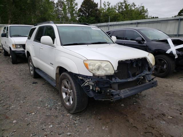 JTEZU17R078076332 - 2007 TOYOTA 4RUNNER LI WHITE photo 1