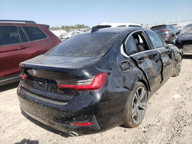 3MW5R1J04M8B98882 - 2021 BMW 330I BLACK photo 4