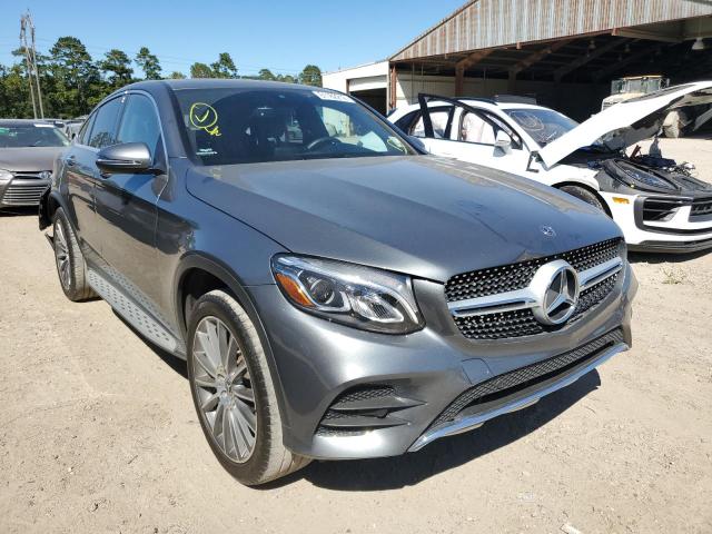 WDC0J4KB7JF335154 - 2018 MERCEDES-BENZ GLC COUPE SILVER photo 1