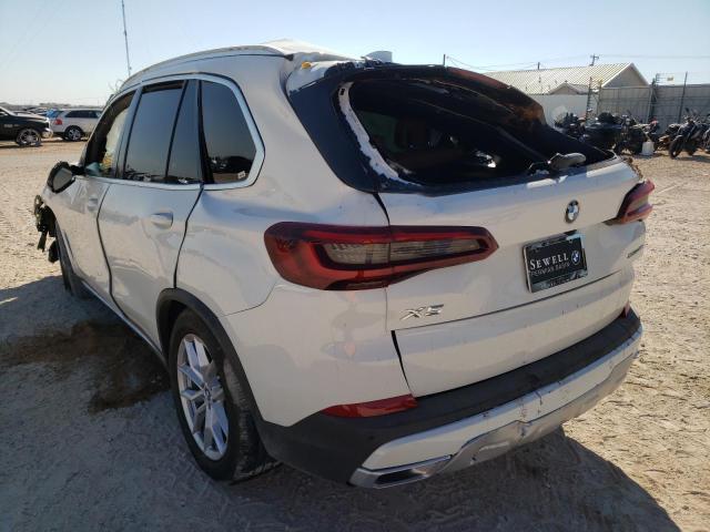 5UXCR4C08P9N76543 - 2023 BMW X5 SDRIVE WHITE photo 3