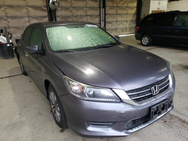 1HGCR2F38FA111786 - 2015 HONDA ACCORD LX GRAY photo 1