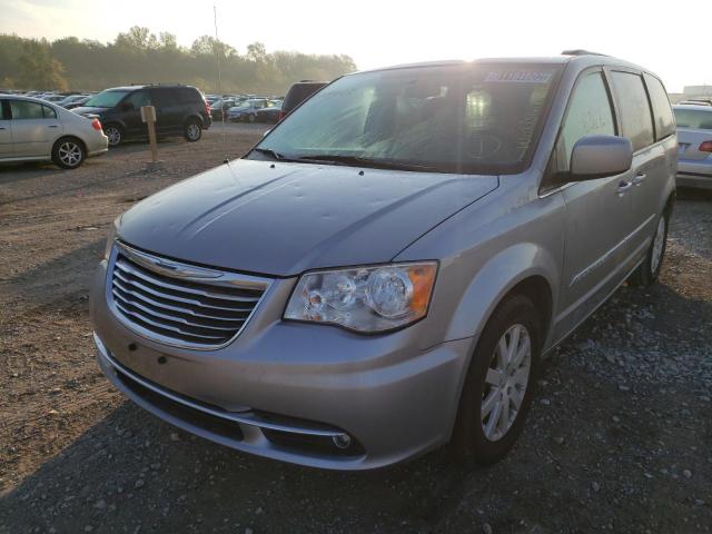 2C4RC1BG9ER382461 - 2014 CHRYSLER TOWN & COU GOLD photo 2