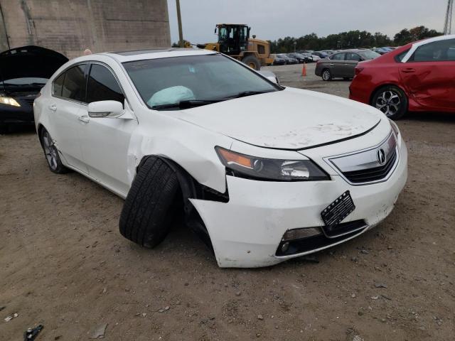 19UUA8F54DA014663 - 2013 ACURA TL TECH WHITE photo 1