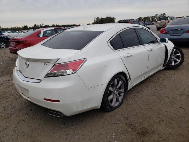 19UUA8F54DA014663 - 2013 ACURA TL TECH WHITE photo 4