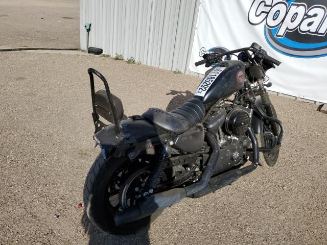 1HD4LE216LB438332 - 2020 HARLEY-DAVIDSON XL883 N BLACK photo 4