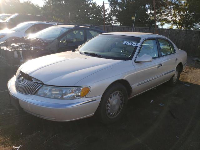 1LNFM97V8WY729325 - 1998 LINCOLN CONTINENTA CREAM photo 2