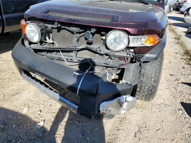 JTEBU11F870020461 - 2007 TOYOTA FJ CRUISER BURGUNDY photo 9