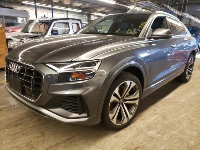 WA1EVAF16LD020354 - 2020 AUDI Q8 PREMIUM GRAY photo 2