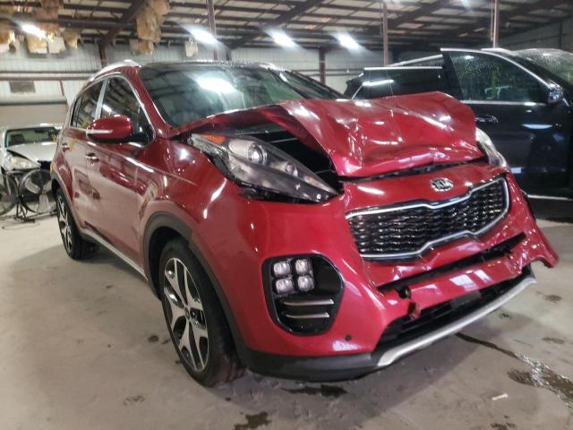 KNDPR3A66H7098902 - 2017 KIA SPORTAGE S RED photo 1