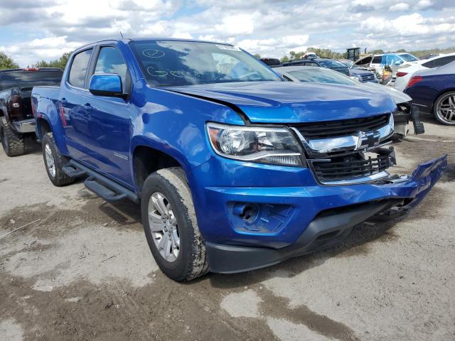 1GCGSCEN1J1156459 - 2018 CHEVROLET COLORADO L BLUE photo 1