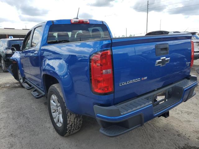 1GCGSCEN1J1156459 - 2018 CHEVROLET COLORADO L BLUE photo 3