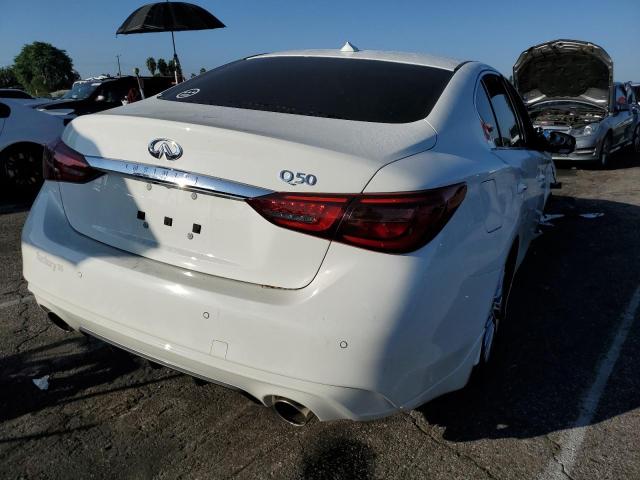 JN1EV7BP5NM310416 - 2022 INFINITI Q50 LUXE WHITE photo 4