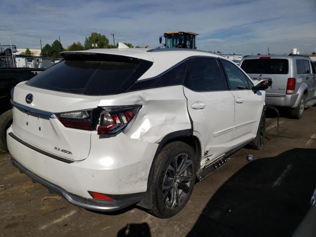 2T2HGMDA5NC087900 - 2022 LEXUS RX 450H WHITE photo 4