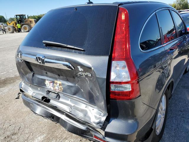 5J6RE4H79BL060016 - 2011 HONDA CR-V EXL BLACK photo 9