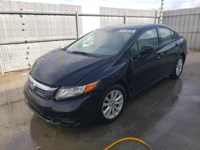 19XFB2F95CE046702 - 2012 HONDA CIVIC EXL Qara foto 2