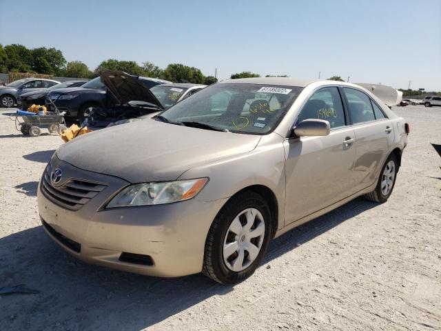 4T1BE46K67U656406 - 2007 TOYOTA CAMRY CE GOLD photo 2